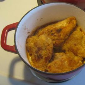 Gramma’s Old-Fashioned Twice-Cooked Chicken Image